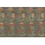 Rug & Kilim’S Block Print Rug Design. Brown And Green And Orange Floral Patterns-1669614763