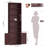 82.3" Tall Bookshelf And Bookcase, 7-Tier Floor Standing Bookcase For Home Office, Living Room-1660988841