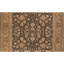 Tapis oriental noir / rouille / brun en laine noué à la main 5 pi 1 po x 10 pi 1 po Oriental