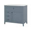 Meuble-lavabo 36 po avec lavabo en céramique, 3 tiroirs et un tiroir basculant-954619141-954619136