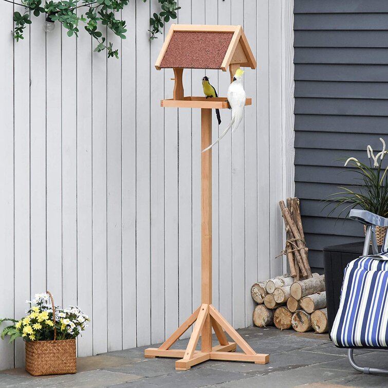Galle Wood Free-standing Feeding Station
