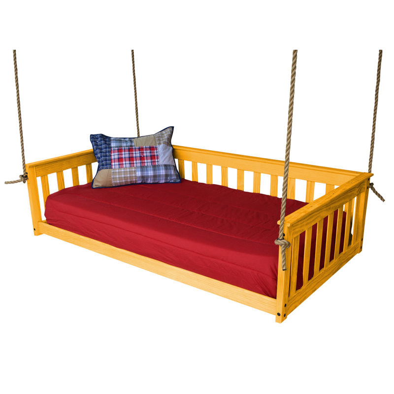 Carol Solid Wood Daybed, Honey, Twin
