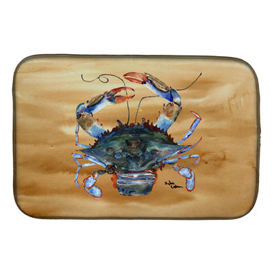 Tapis de séchage crabe