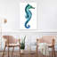 Sea Horse 1 Piece Wall Art on Canvas-1595377716-1595377723
