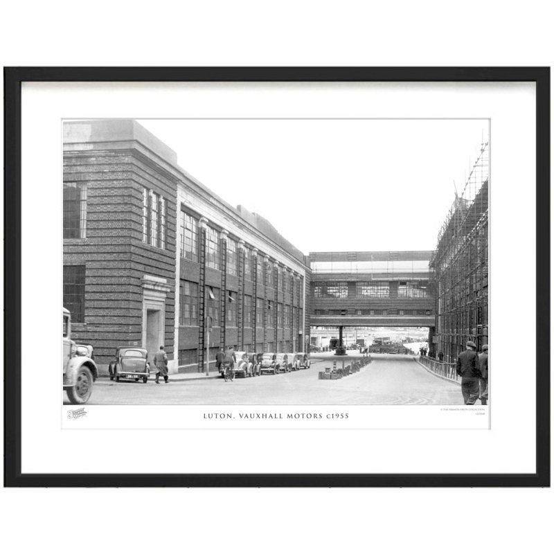 Luton, Vauxhall Motors C1955 - Single Picture Frame Print, 40cm H X 50cm W x 2cm D