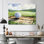 «Greens And Dreams Golf Course Landscape II», art mural sur toile de golf