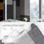 Store vertical Sharmaine sur mesure : Manhattan Mist, occultant