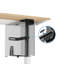 Écrans de bureau noirs Mount-It pouvant supporter jusqu'à 44 lb