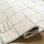 Ivory Modern Rug, Chequered Anti Slip Easy to Clean Rug For Living Room, Dining Room, Bedroom, Kitchen-813186083