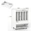 Laminate 73 cm H Media Shelves-1308626948