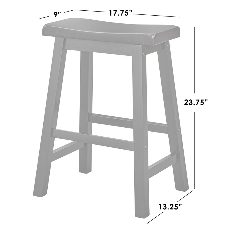 Cliodhna 2 - Person Solid Wood Top Four Leg Dining Set, Oak