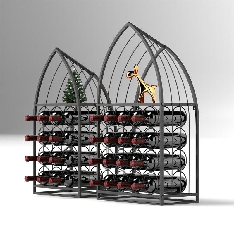 Sailboat Shaped Wine Cabinet Rack