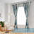 Paint Brush Watercolor 100% Blackout Curtains Linen Look Thermal Insulated Grommet Curtains-444352390