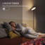 HOMCOM RGB Floor Lamp with Rotatable Head, Modern Standing Lamp, Black
