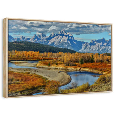 Teton Mountains River