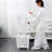 Plastic Rolling Laundry Hamper with Handles-856099414