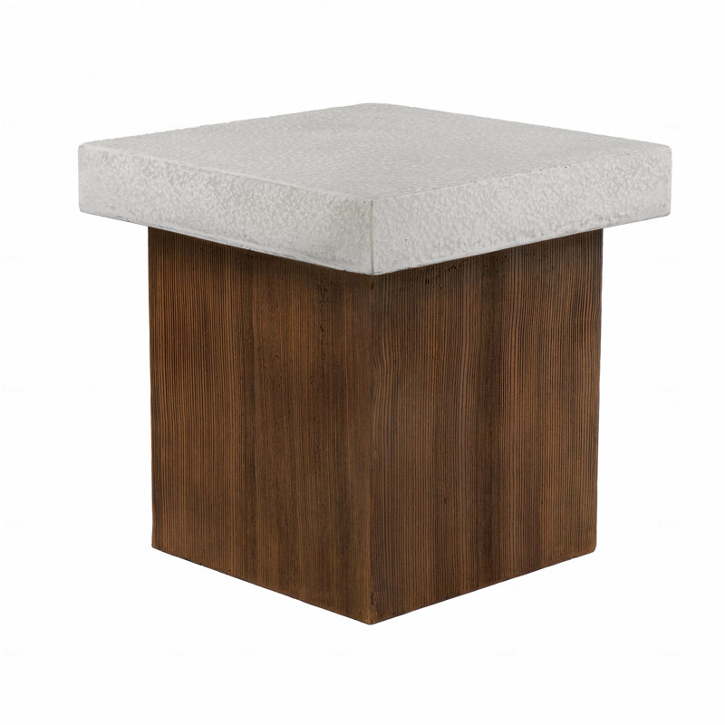 Square Side Table, Mgo