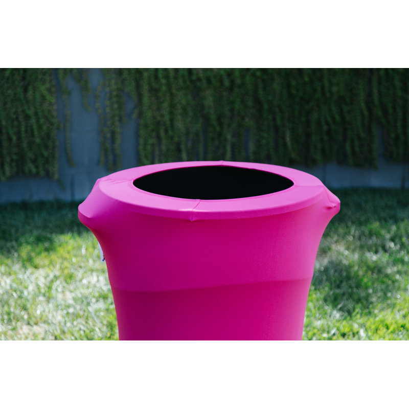 LA Linen Spandex Top 32'' H x 24'' W, Fuchsia