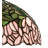 22" High Tiffany Cabbage Rose Table Lamp