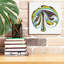 «Citrine Momentum 3» par Alicia Ludwig, art mural sur toile