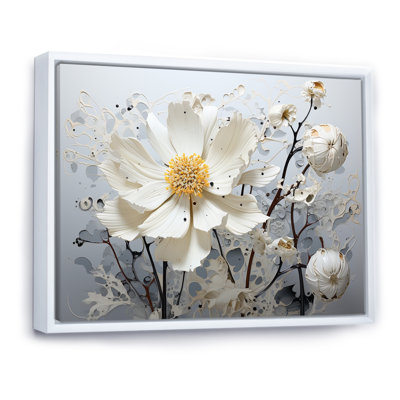 " White Marigold Dreams "