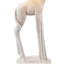 Lampe de table girafe texturée 17 "avec abat-jour tambour-109867813