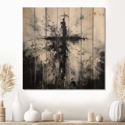 Colamaio - Spiritual Wood Print On Natural Pine Wood