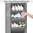 Over The Door Shoe Organizer for Closet with Large Deep Pockets-1661891756