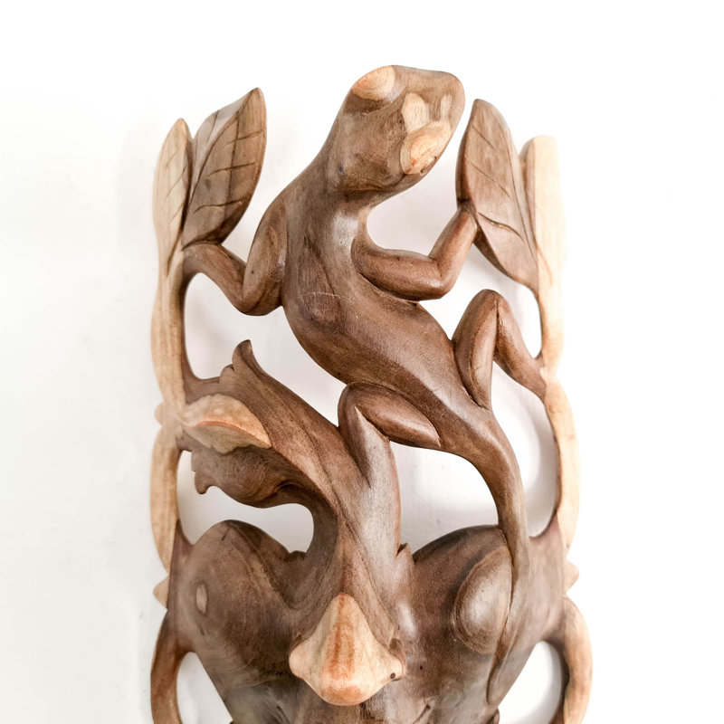 Handmade Wall Decor on Solid Wood