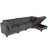 Modular Sofa with Removable Storage Ottoman, 2 hidden cup holders-110483035