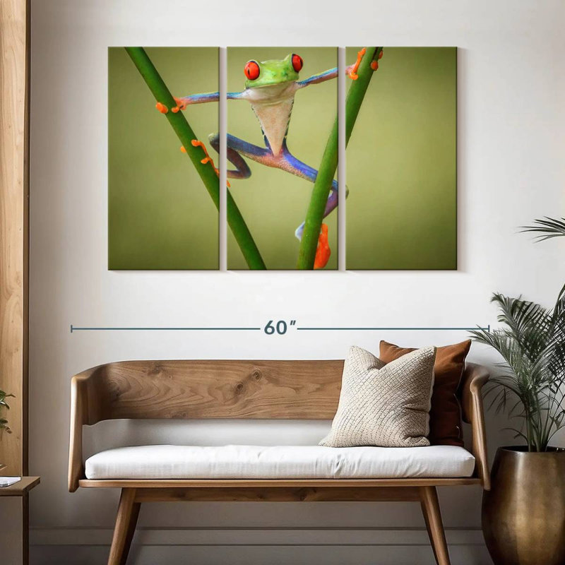 Brampt Frog Show Off, 32" H x 50" W