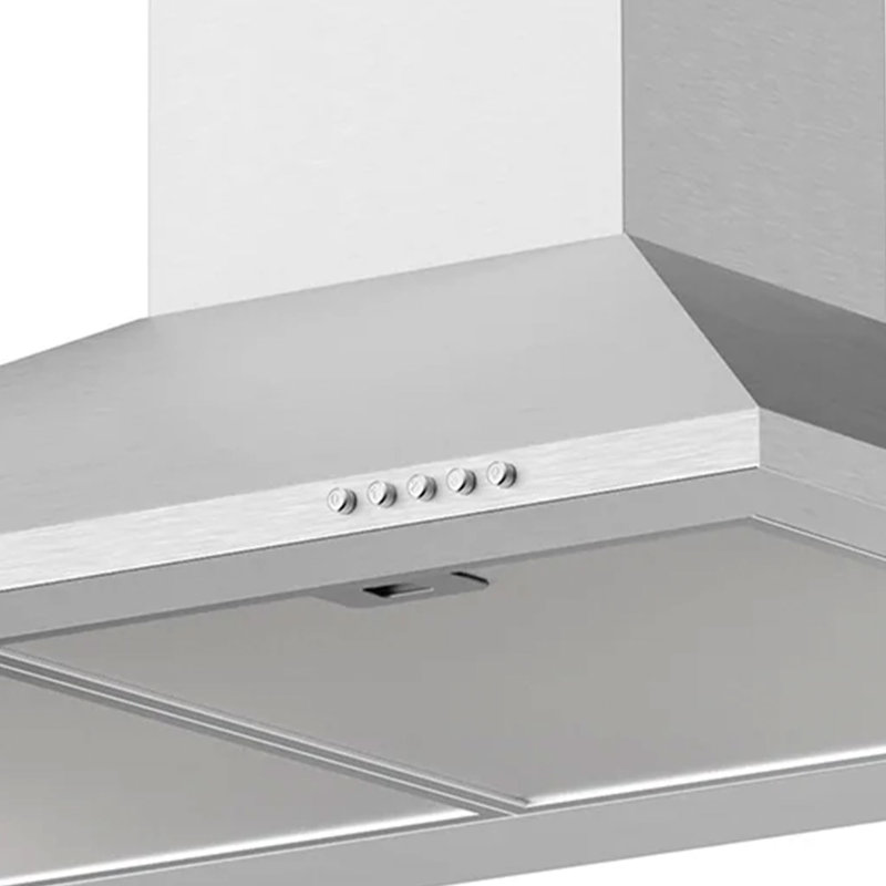 Hotte murale sans conduit 19 pouces 300 CFM en gris