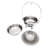 4.76Qt Round Stainless Steel Chafing Dish Warming Tray With Lid-90701284