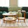 Ensemble de 2 tables basses en verre