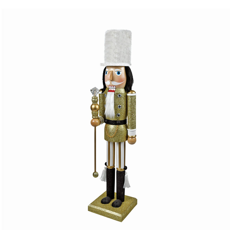 Casse-noisette Eleazar Soldier, H 24 po x l 5,6 po x P 5,1 po