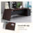 94.49"Premium Solid-Wood Multi-Layer Board Office Desk-906833688