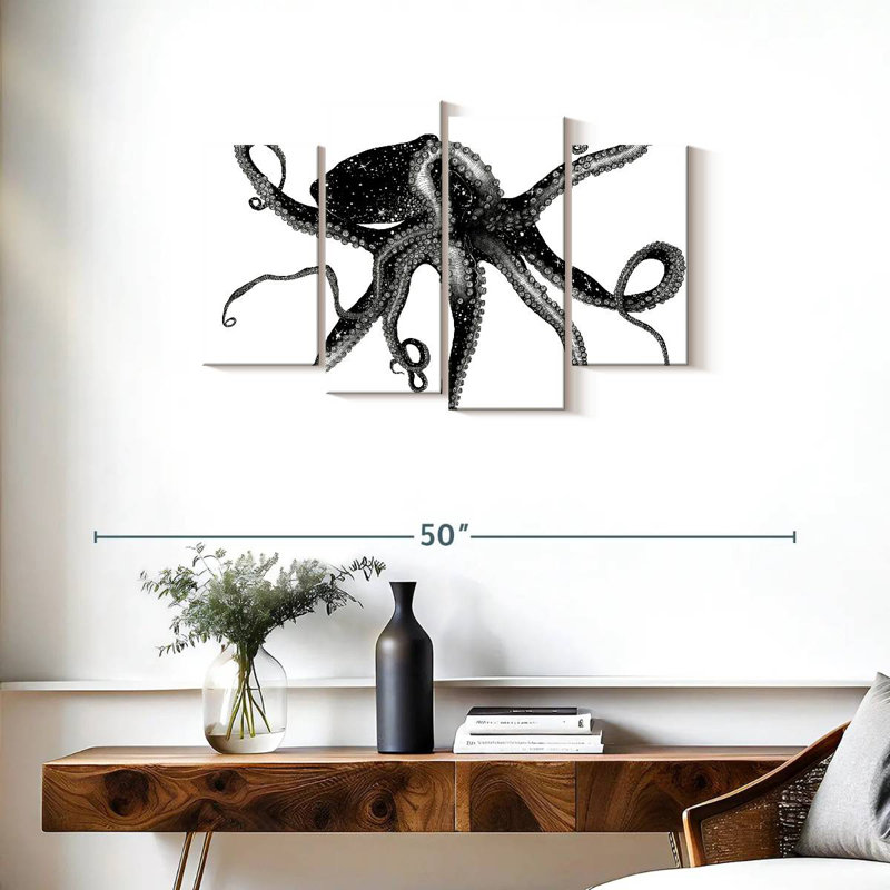 Brampt Cosmic Octopus, 22" H x 36" W