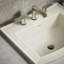 Archer® Vitreous China Rectangular Drop-In Bathroom Sink with Overflow-1028228901-1019974139