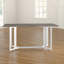 Metal Base Dining Table