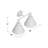 Cone 2 Light Tiltable Bath Vanity Light-153773465-153773464-153773446