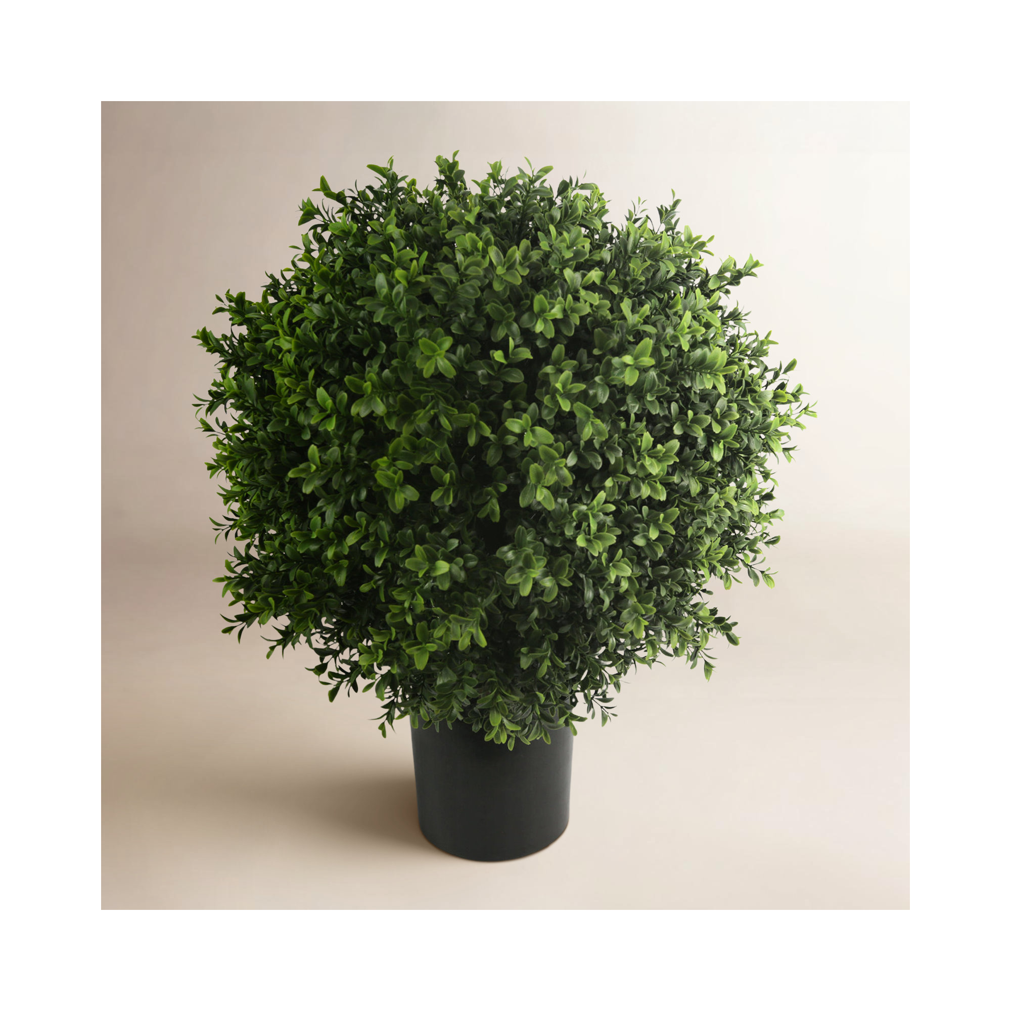 UV Rated Indoor/Outdoor Faux Boxwood Topiary