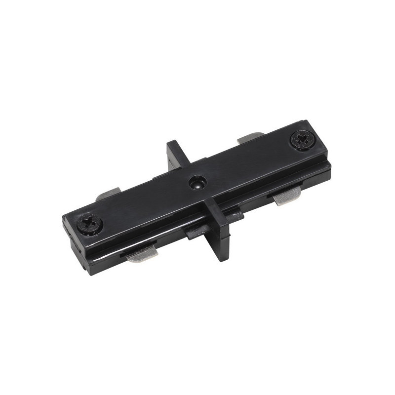 Straight Track Connector, Black