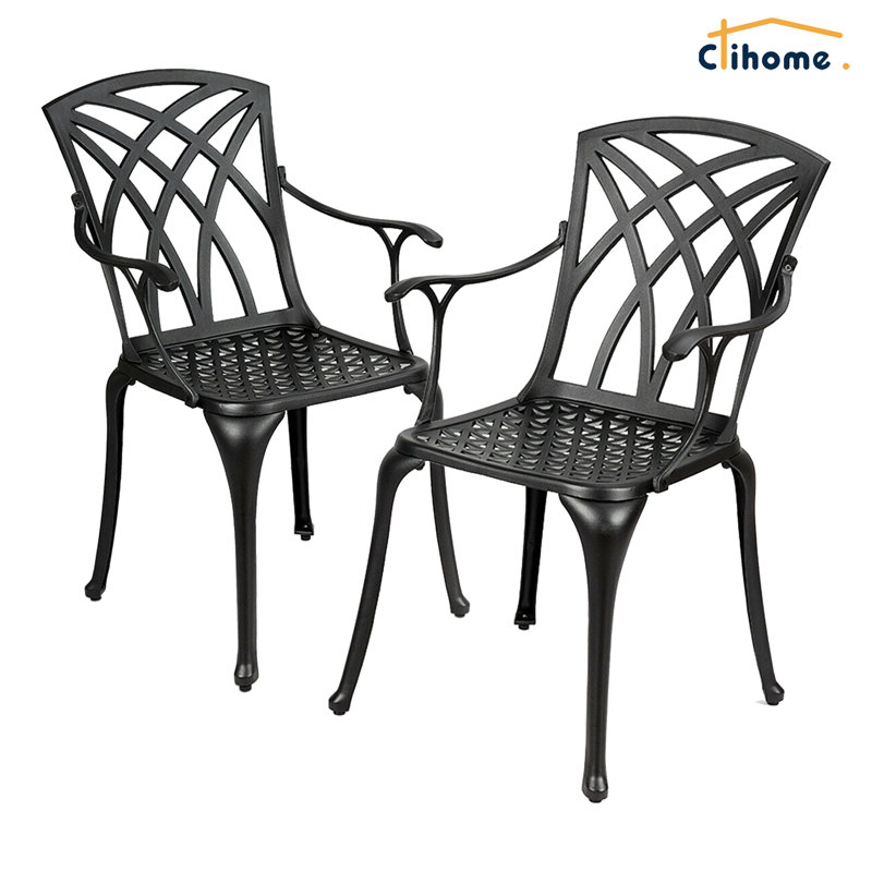 Metal Outdoor Dining Armchair