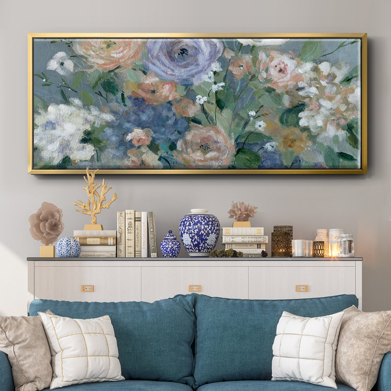 Garden Harmony - toile encadrée, H 20 po x l 50 po