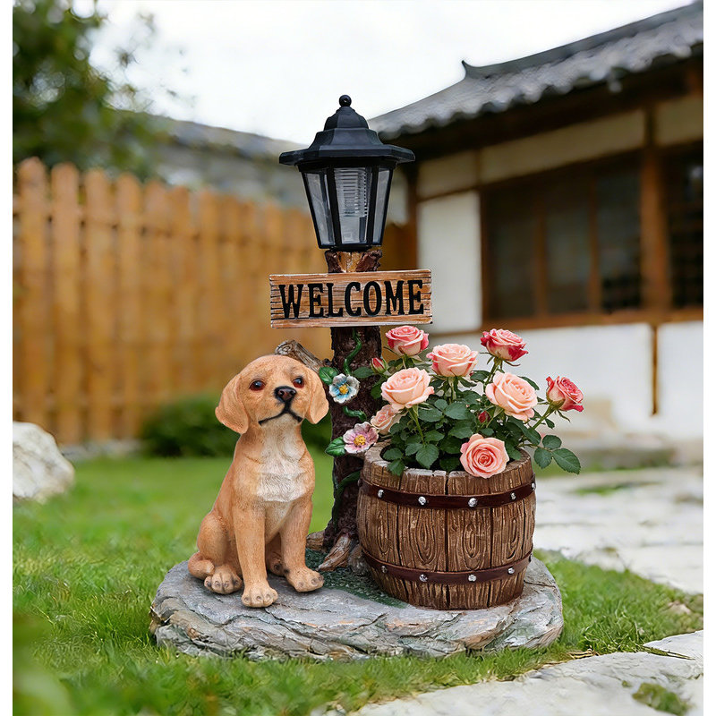 Statue de jardin Labrador