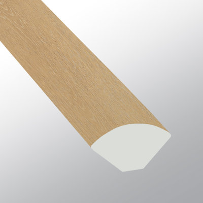0.75 in. T x 94 in. L x 0.63 in. W Luxury Vinyl Flooring Trim Quarter Round