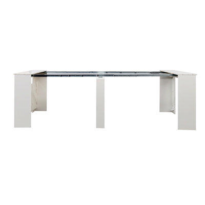 Multifunctional extendable console table
