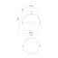 Globo 1 - Light LED Semi Flush Mount-63491948