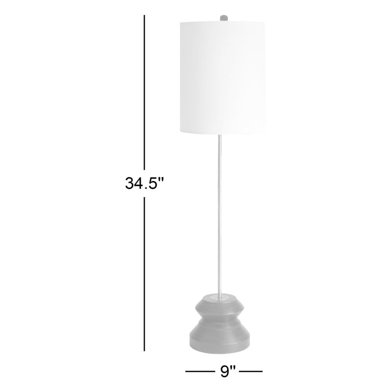 Kaiden 26" Black/Gold Table Lamp, Black/Gold