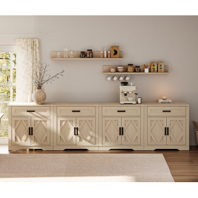 Laziza 126" W 4-in-1 TV Stand